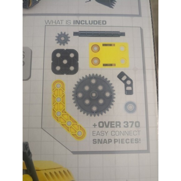 HEX Bug Vex Robotics 370 Piece Excavator Construction Machinery Kit Stem Toy - Picture 5 of 10